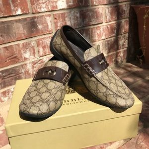 Men Gucci Moccasins with Carbon Fiber heels